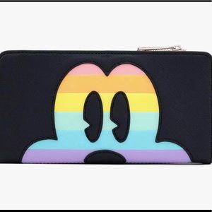 Rainbow Mickey Loungefly Wallet